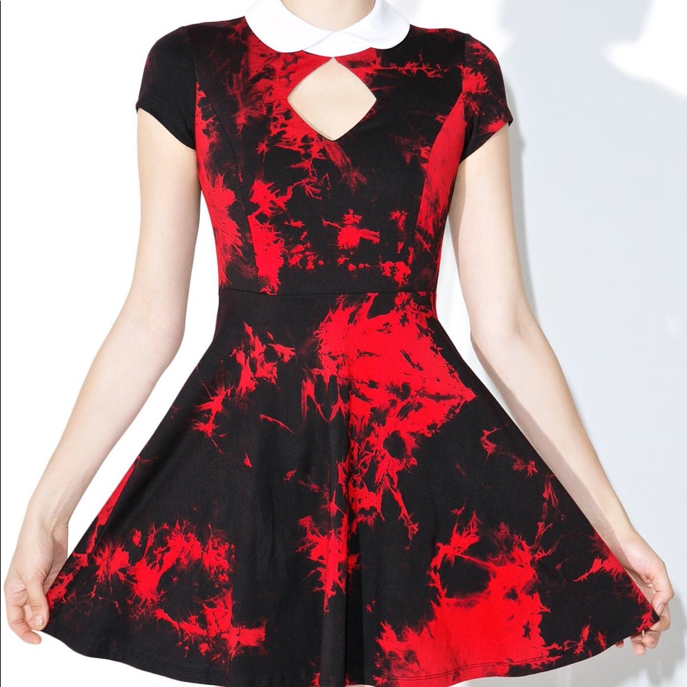 KILLSTAR Dye Fast Kindred Dress in “BLOOD”